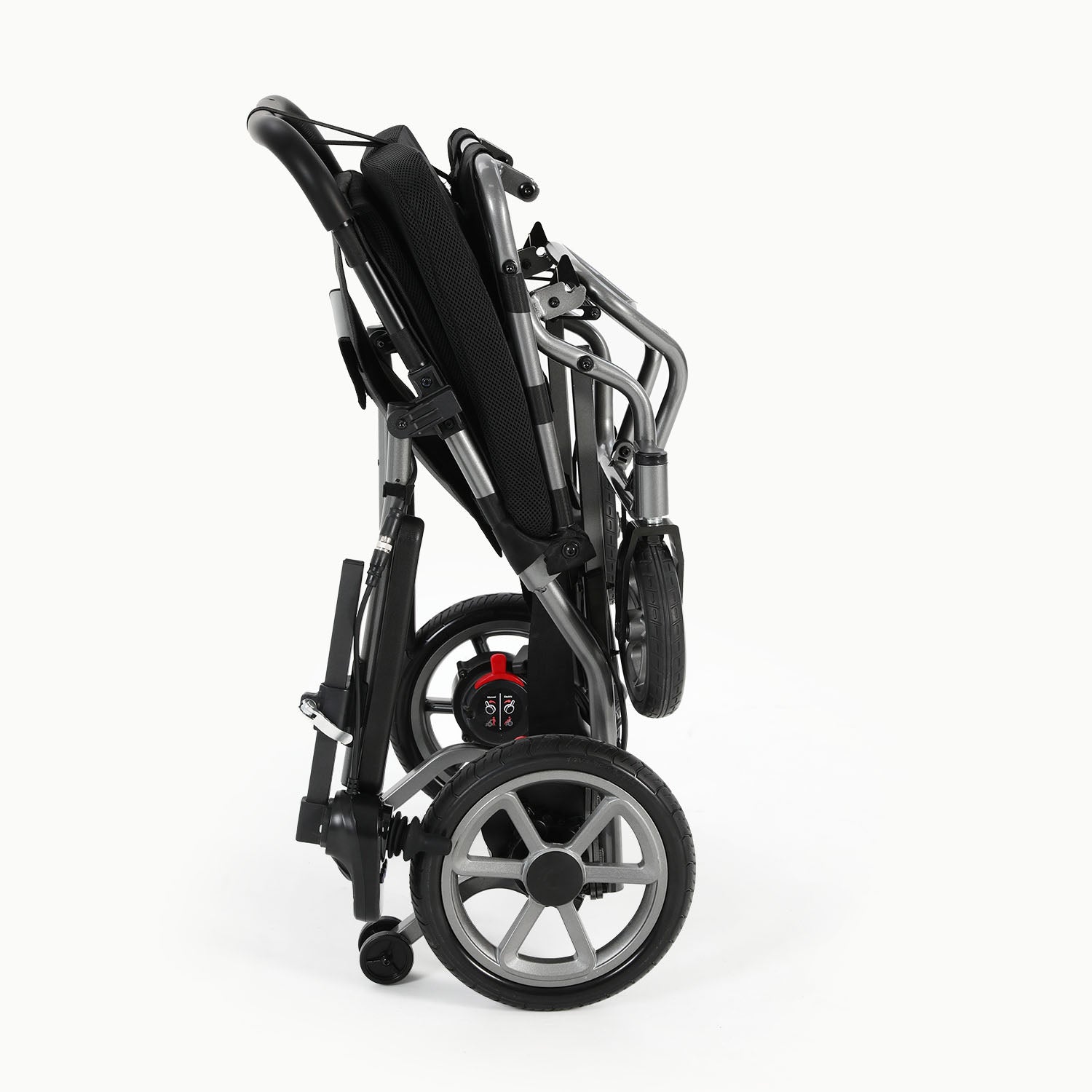 Ecomobi EW03 Lightweight Foldable Electric Wheelchair – Aluminium Alloy, 265 lbs Weight Capacity