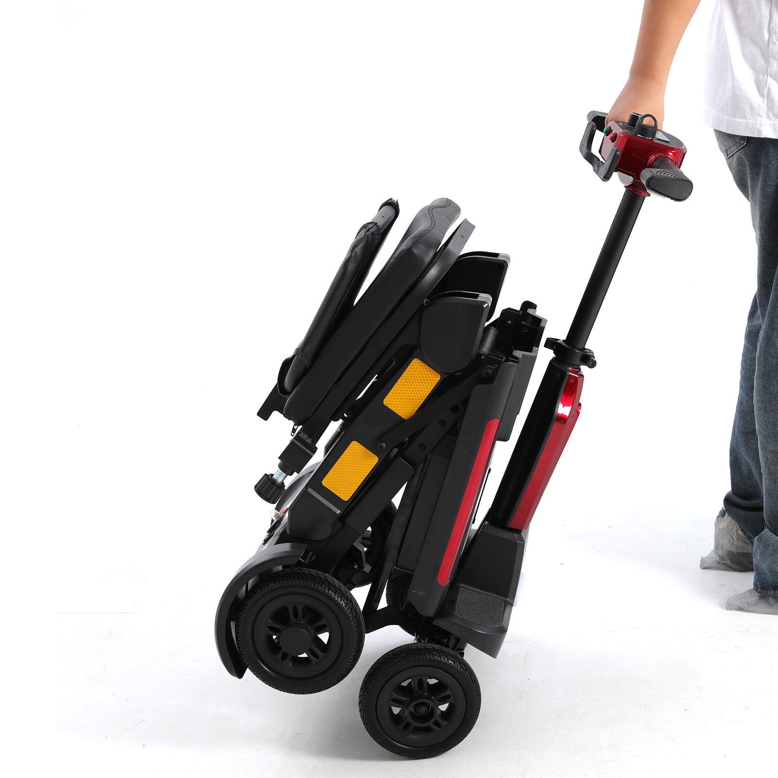 Ecomobi MS02-F Ultra Automatic Folding Mobility Scooter - 15 Miles (24km) Range - Flight Safe