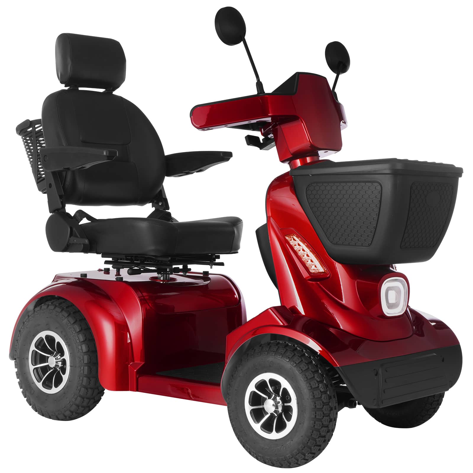 Ecomobi MS02 MAX Heavy Duty Mobility Scooter - 32 Miles (51km) Range - 35st (227kg) Capacity