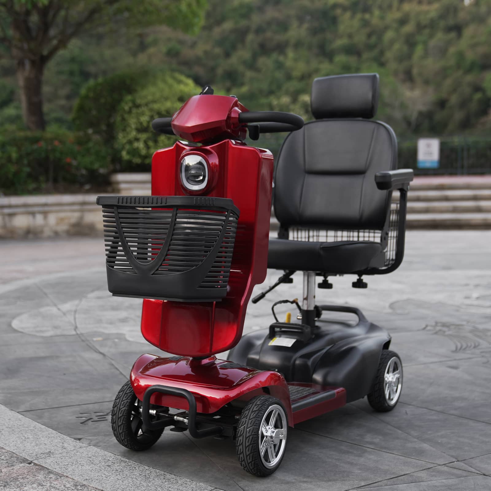 Ecomobi MS02 Pro Folding Mobility Scooter - 30 Miles Range - 21.5st Capacity - Road Legal