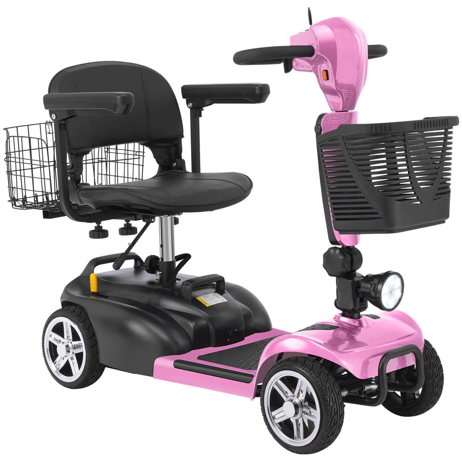 Ecomobi MS02 4-Wheel Mobility Scooter - 15 Miles (24km) Range - Stable & Compact Design