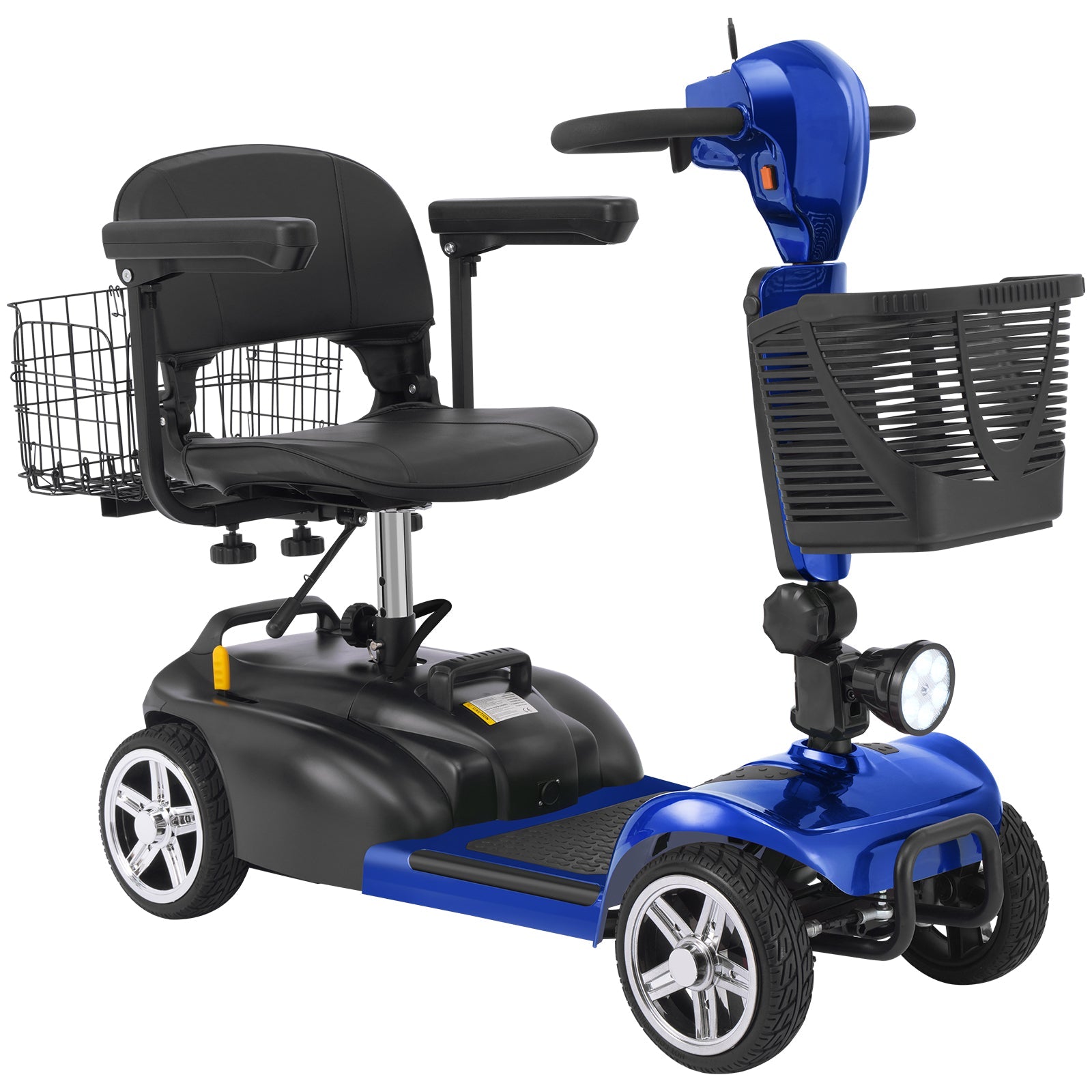 Ecomobi MS02 4-Wheel Mobility Scooter - 15 Miles (24km) Range - Stable & Compact Design