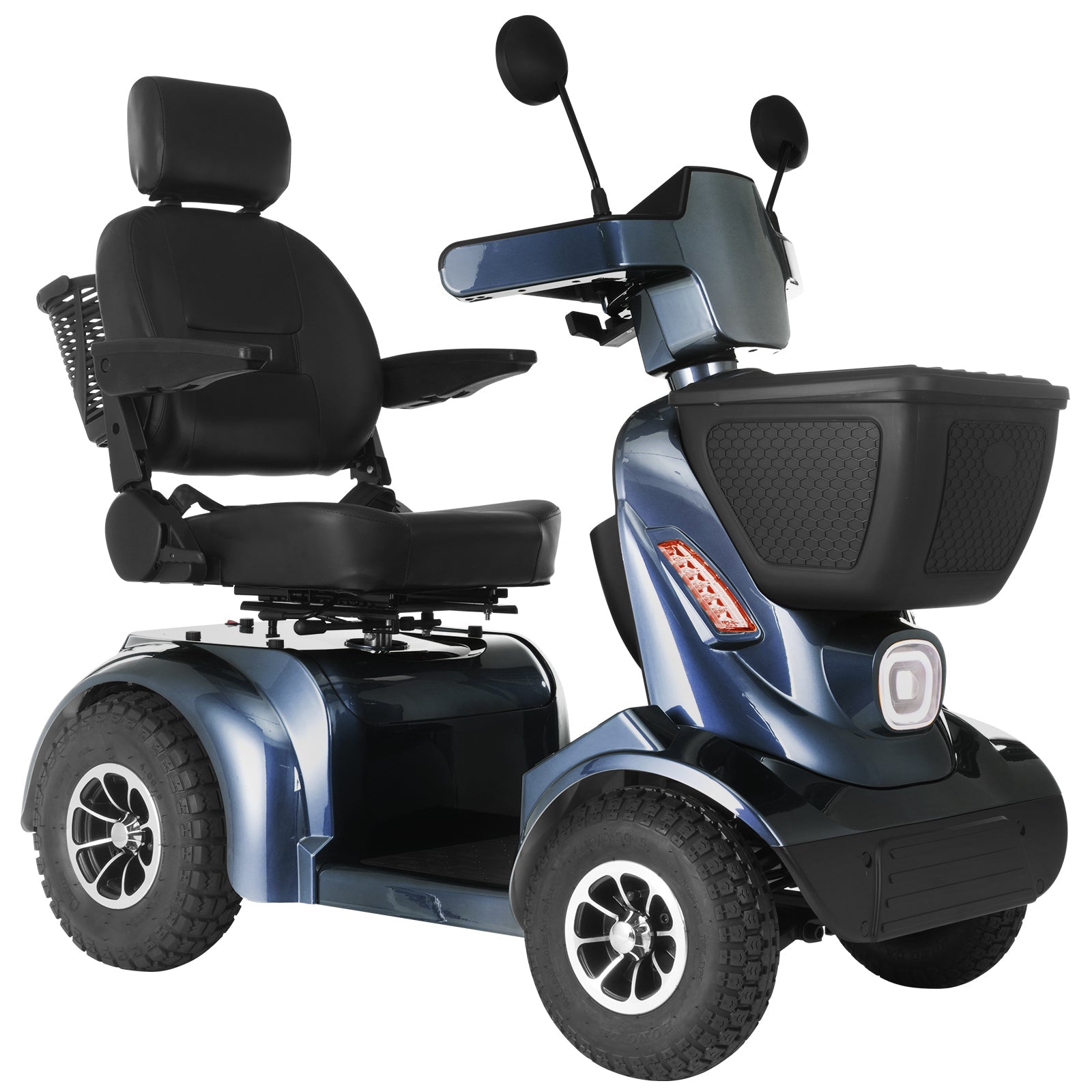 Ecomobi MS02 MAX Heavy Duty Mobility Scooter - 32 Miles (51km) Range - 35st (227kg) Capacity